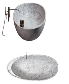 Bañeras de mármol de Carrara