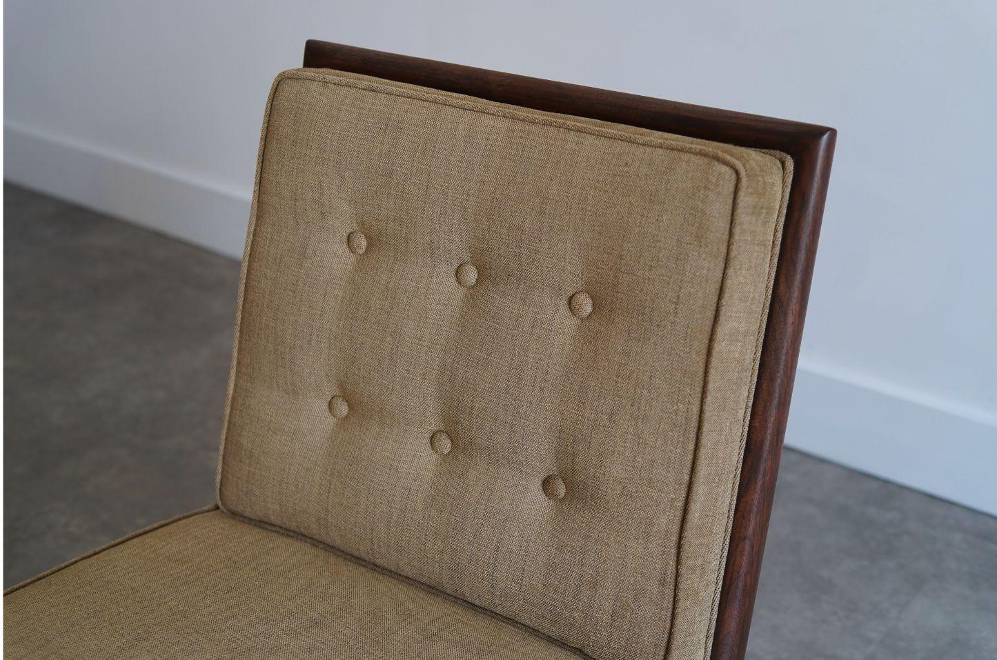 20th Century Slipper Chair by T.H. Robsjohn-Gibbings, C. 1950s For Sale