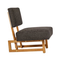 Slipper Chair in the Style of André Sornay