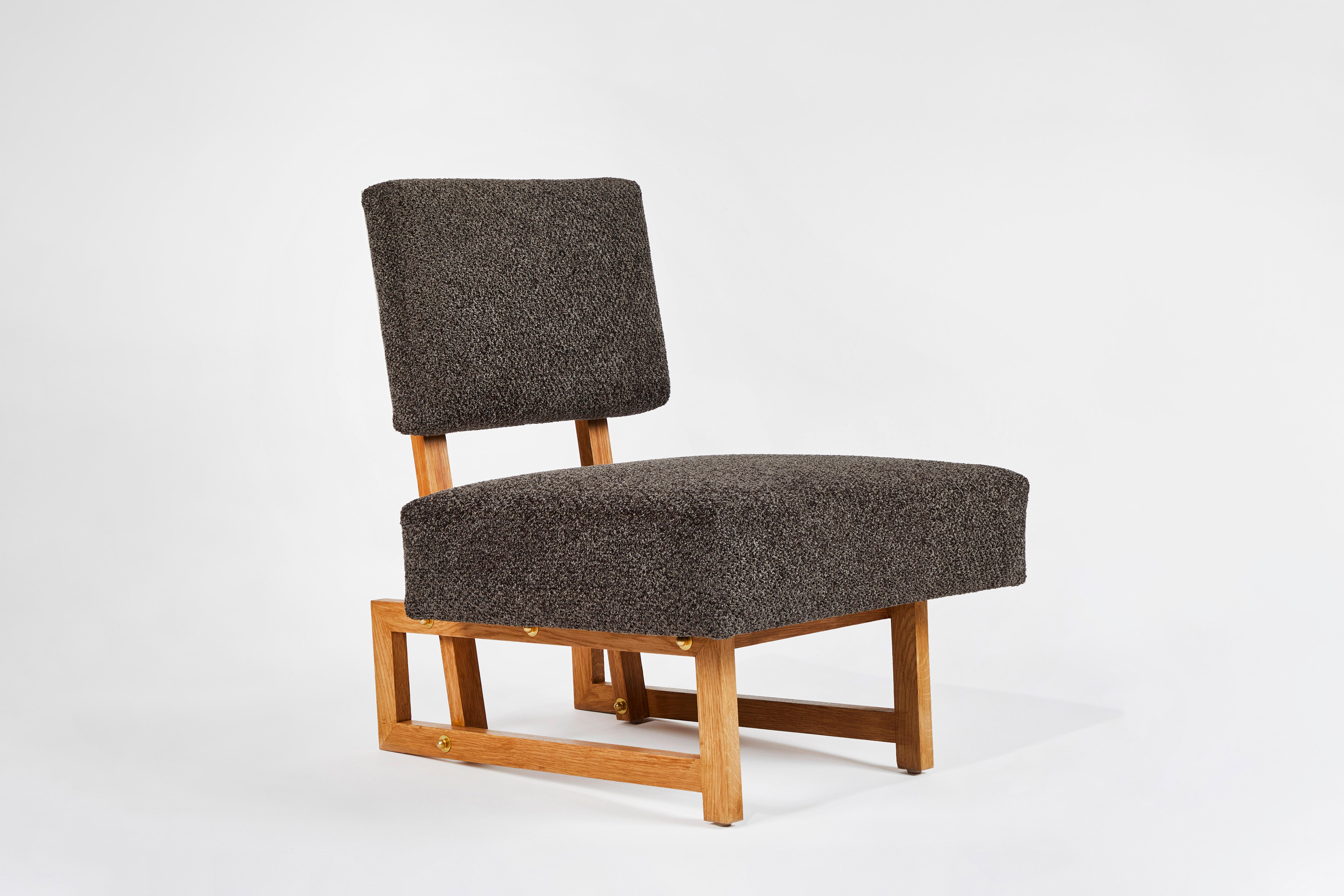 Sessel ohne Armlehne im Stil von André Sornay (21. Jahrhundert und zeitgenössisch) im Angebot