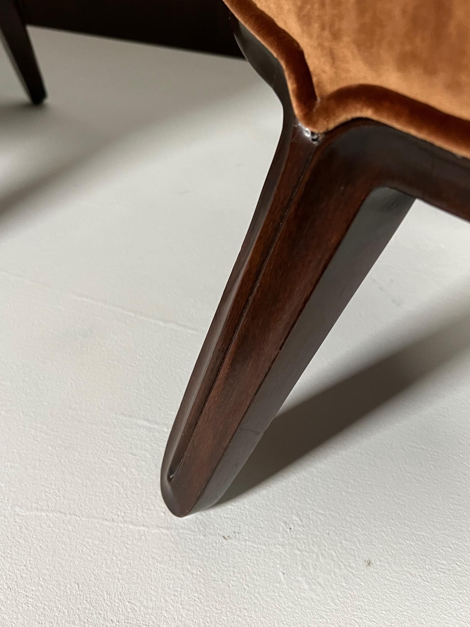 Slipper-Stühle von Edward Wormley für Dunbar Janus Kollektion im Angebot 10