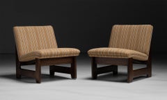 Sedie a pantofola in lino, Spagna, 1960 circa