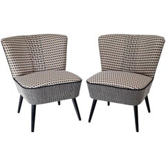 Slipper Chairs, Italy, Mid-20th Century