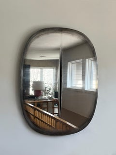 Slit Mirror Steel by Phillip Jividen