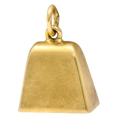 Sloan & Co. Retro 14 Karat Gold Bell Charm