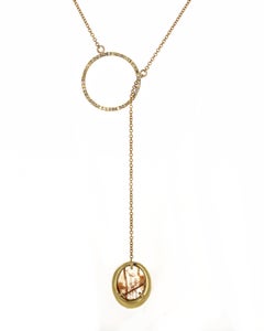 Sloan Halskette aus gelbem Rutilquarz