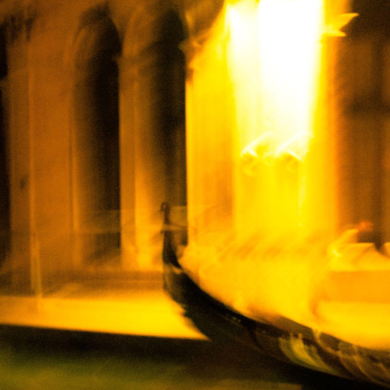 Venice Impression, Photograph, Archival Ink Jet - Brown Color Photograph by Sloane Siklos