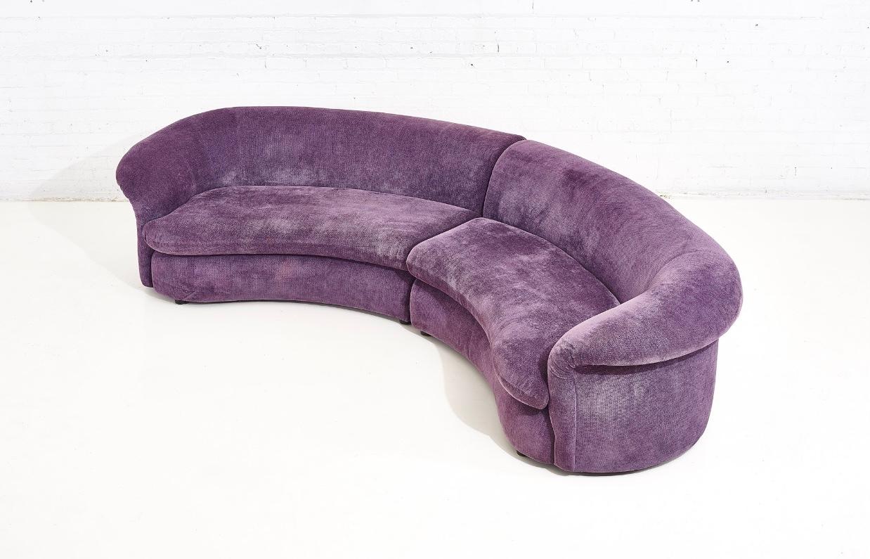 Post-Modern Sloane Sofa by Vladimir Kagan for Preview, 1990 For Sale