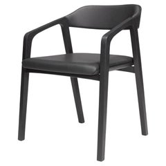 Slomo-Stuhl aus ebonisierter Eiche