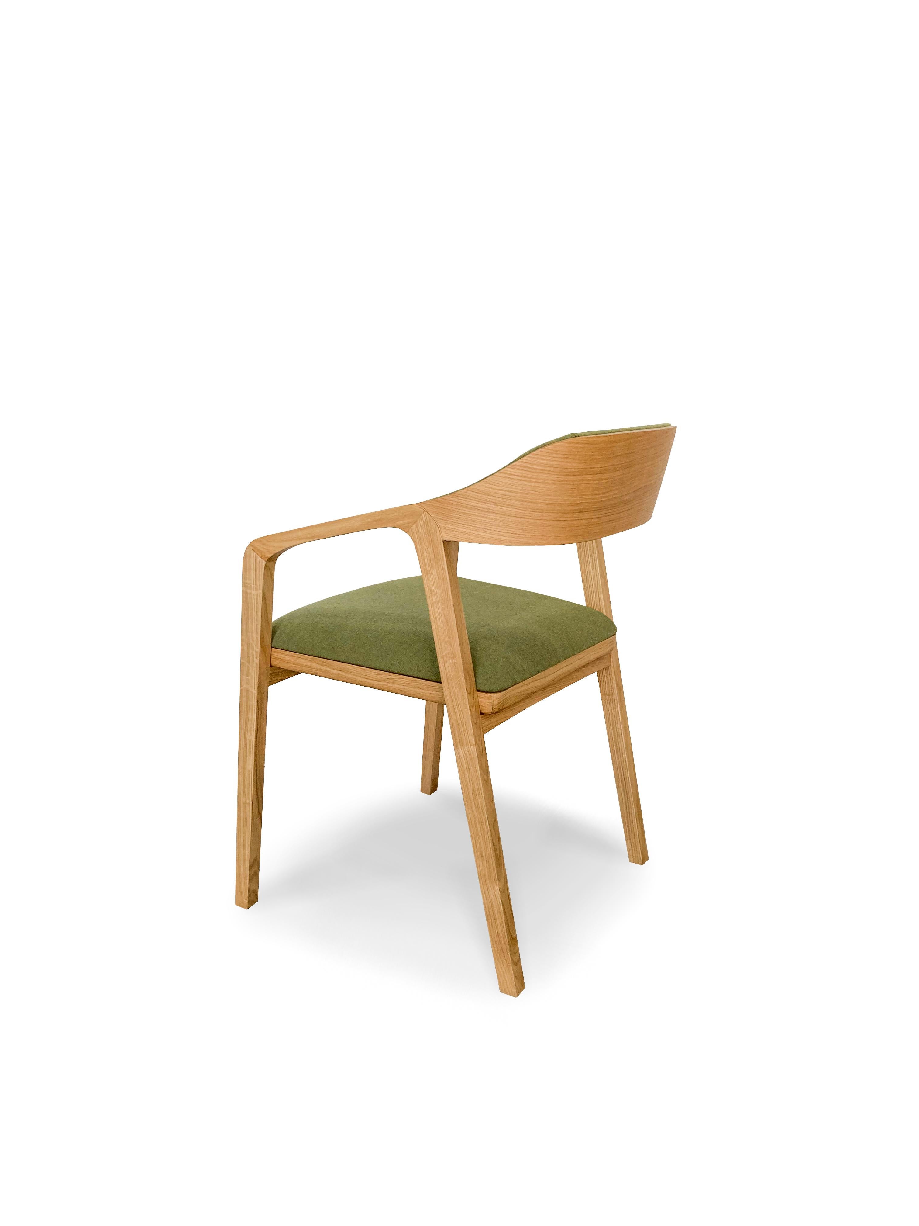 Modern Slomo Chair - Oak For Sale