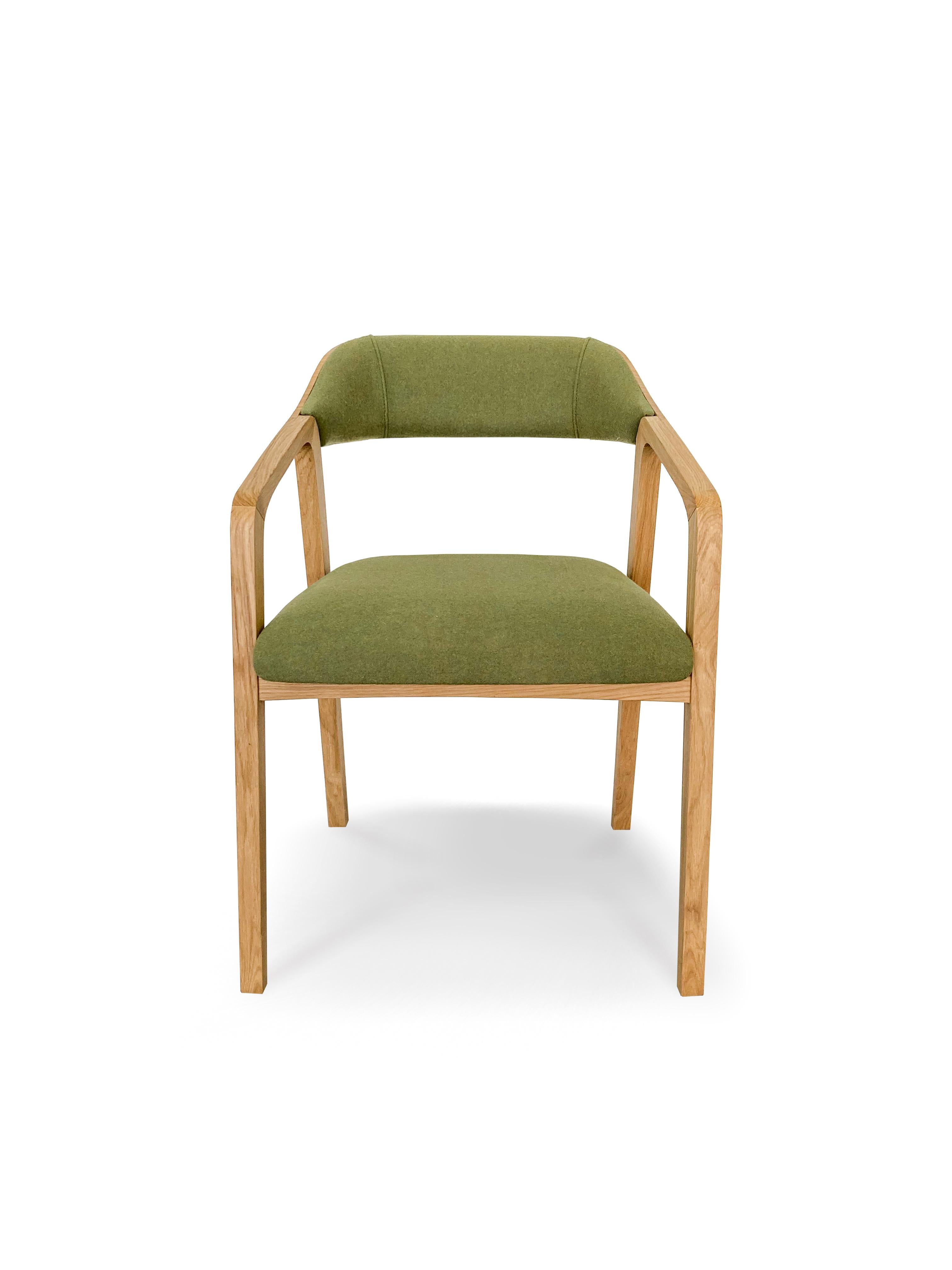 Woodwork Slomo Chair - Oak For Sale