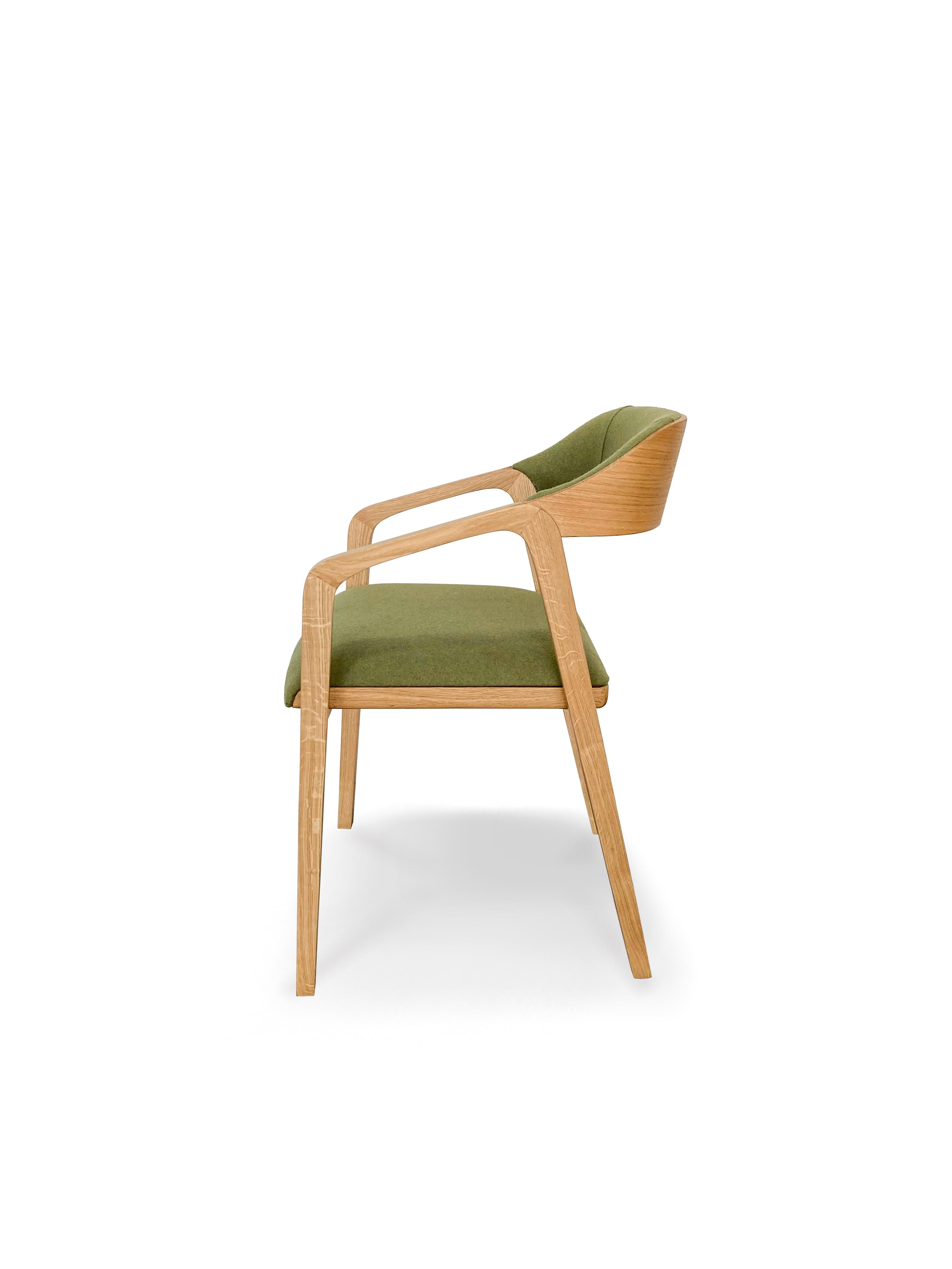 Slomo Chair - Oak In New Condition For Sale In Monte-Serzedo, 13