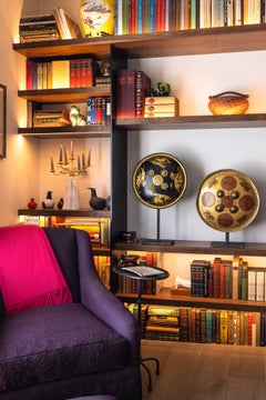 Slope Arms Slip-Covered Armchair