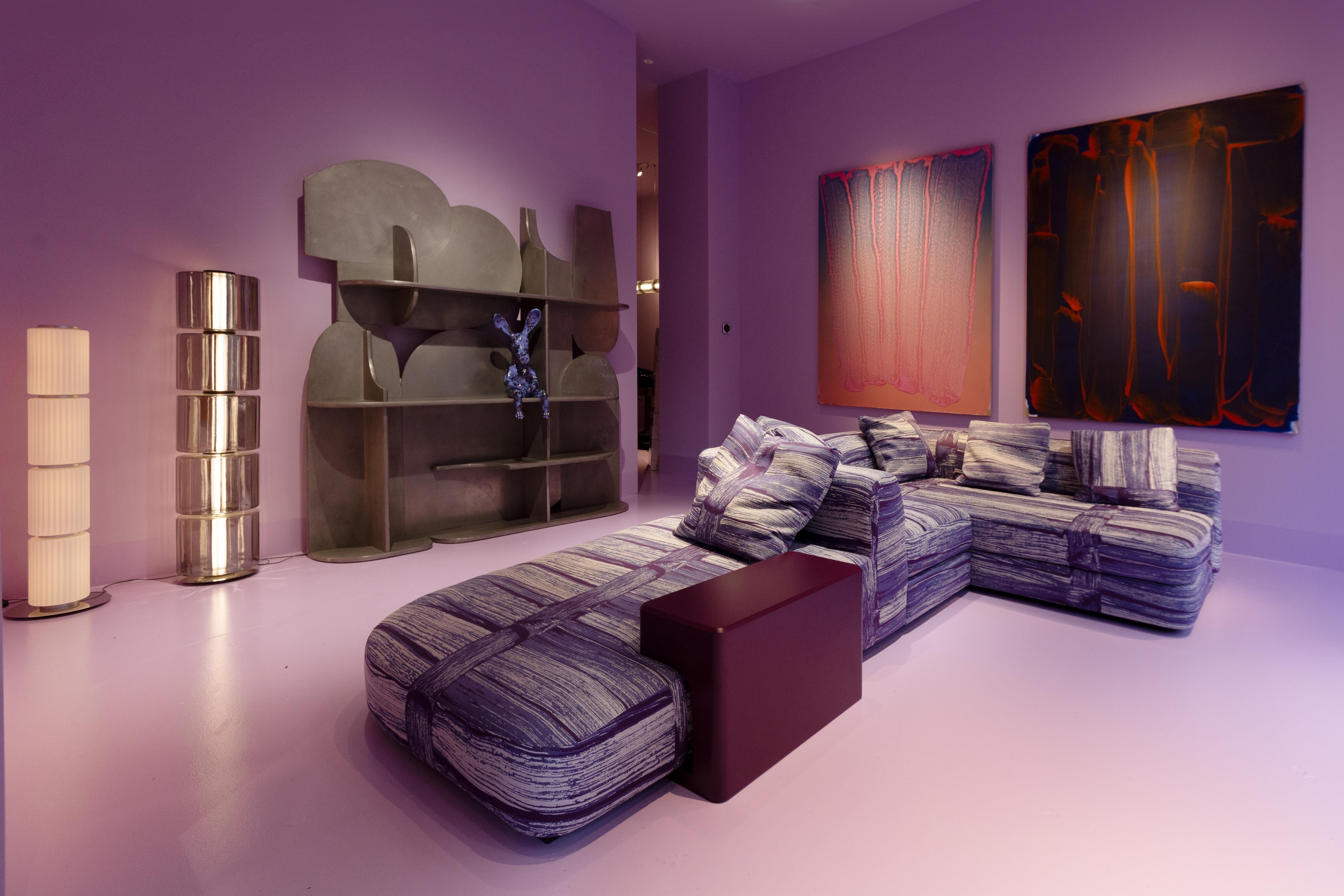 Modern Slope Sofa by Andrea Steidl x Robert Janitz For Sale