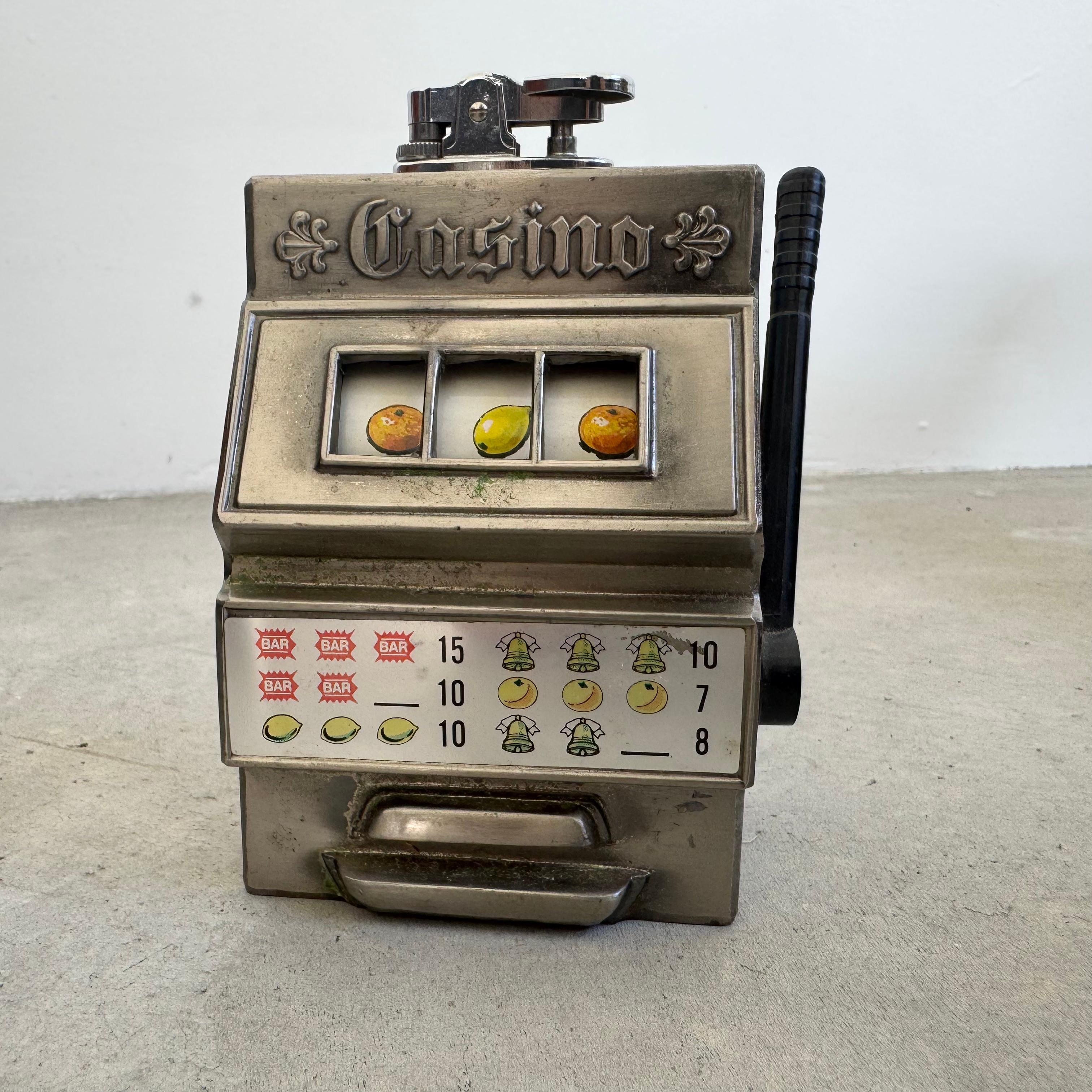 Spielautomaten-Feuerzeug, 1980er Jahre Japan (Japanisch)