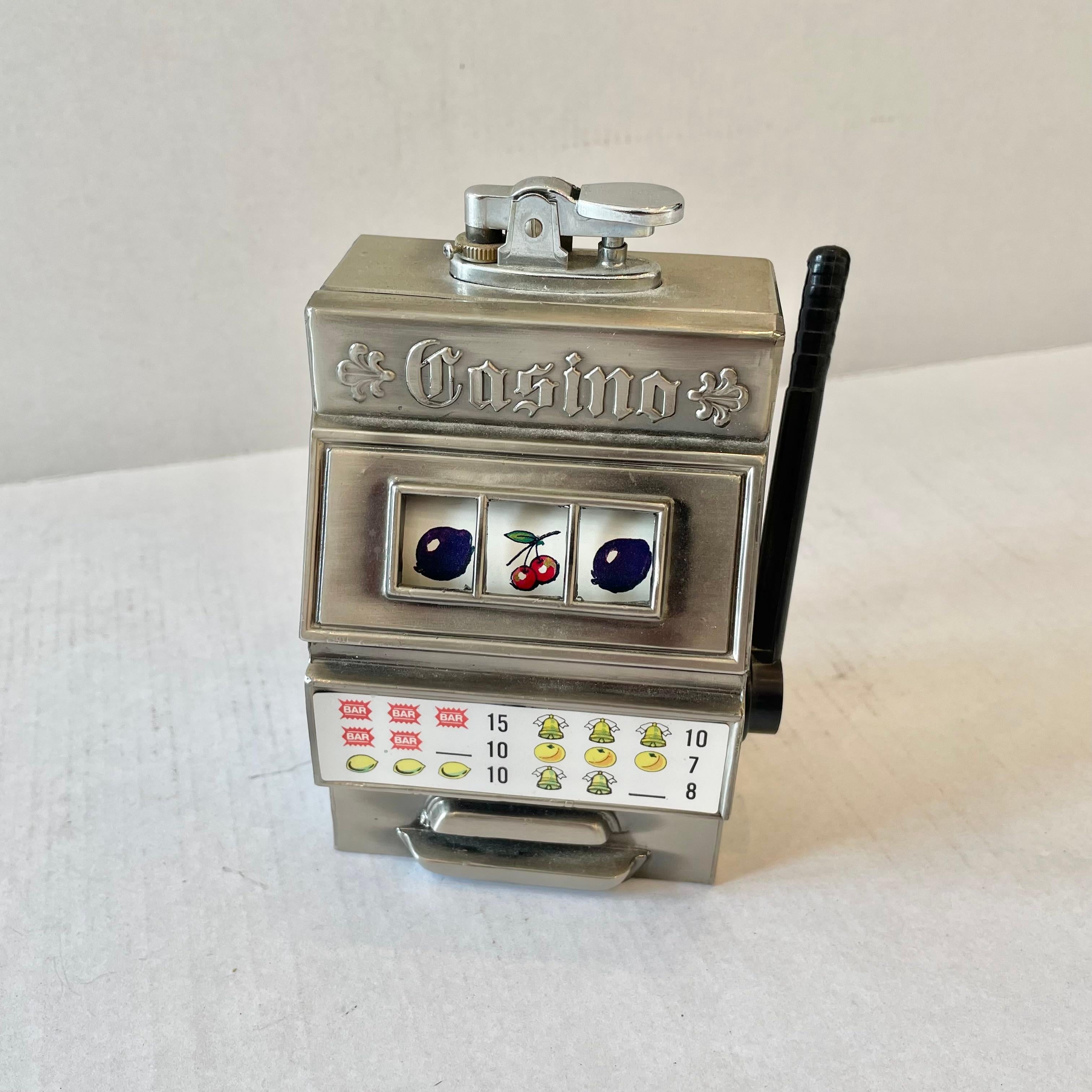 Japanese Slot Machine Lighter, 1980s, Japan