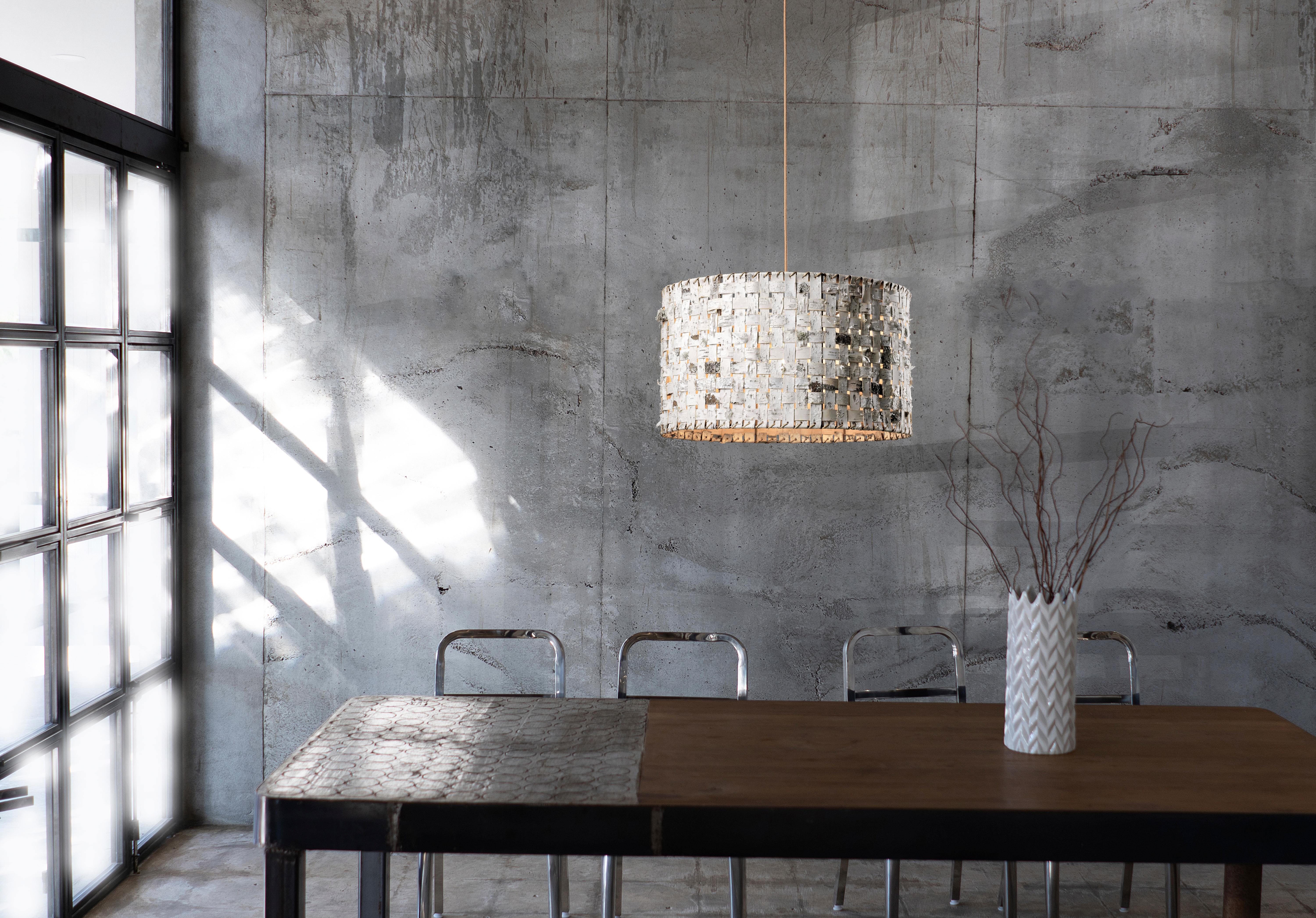 Svedese Lampada a sospensione Slow [Birch] Bark di SKRYTA in vendita