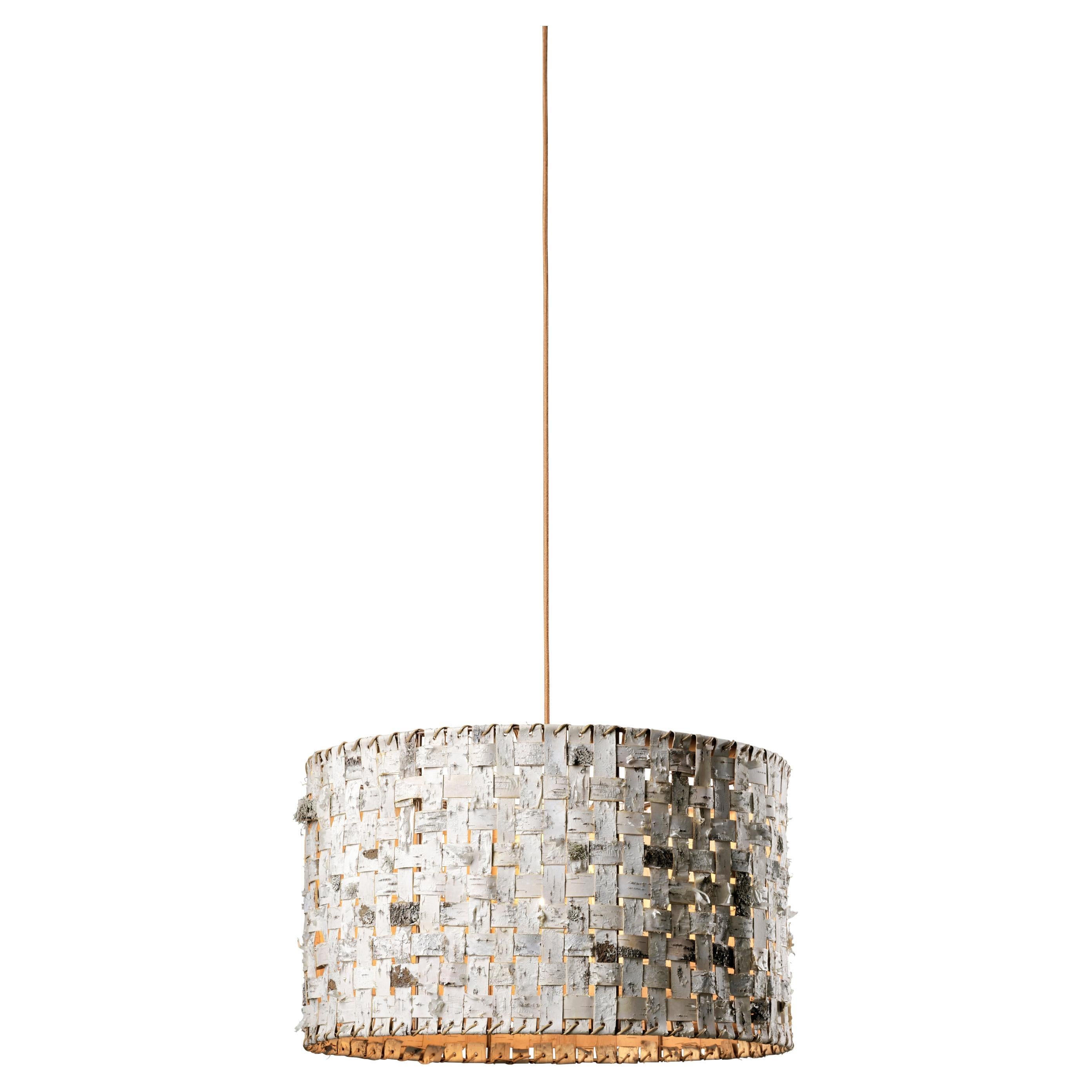 Lampada a sospensione Slow [Birch] Bark di SKRYTA