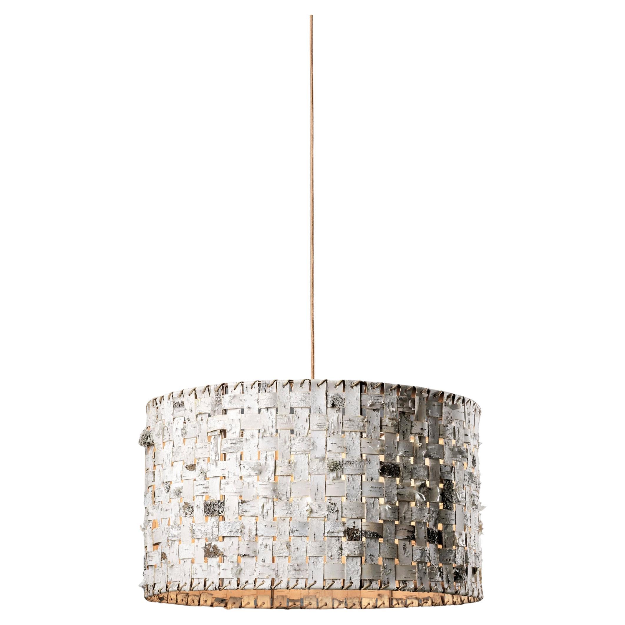 Lampada a sospensione Slow [Birch] Bark Small di SKRYTA