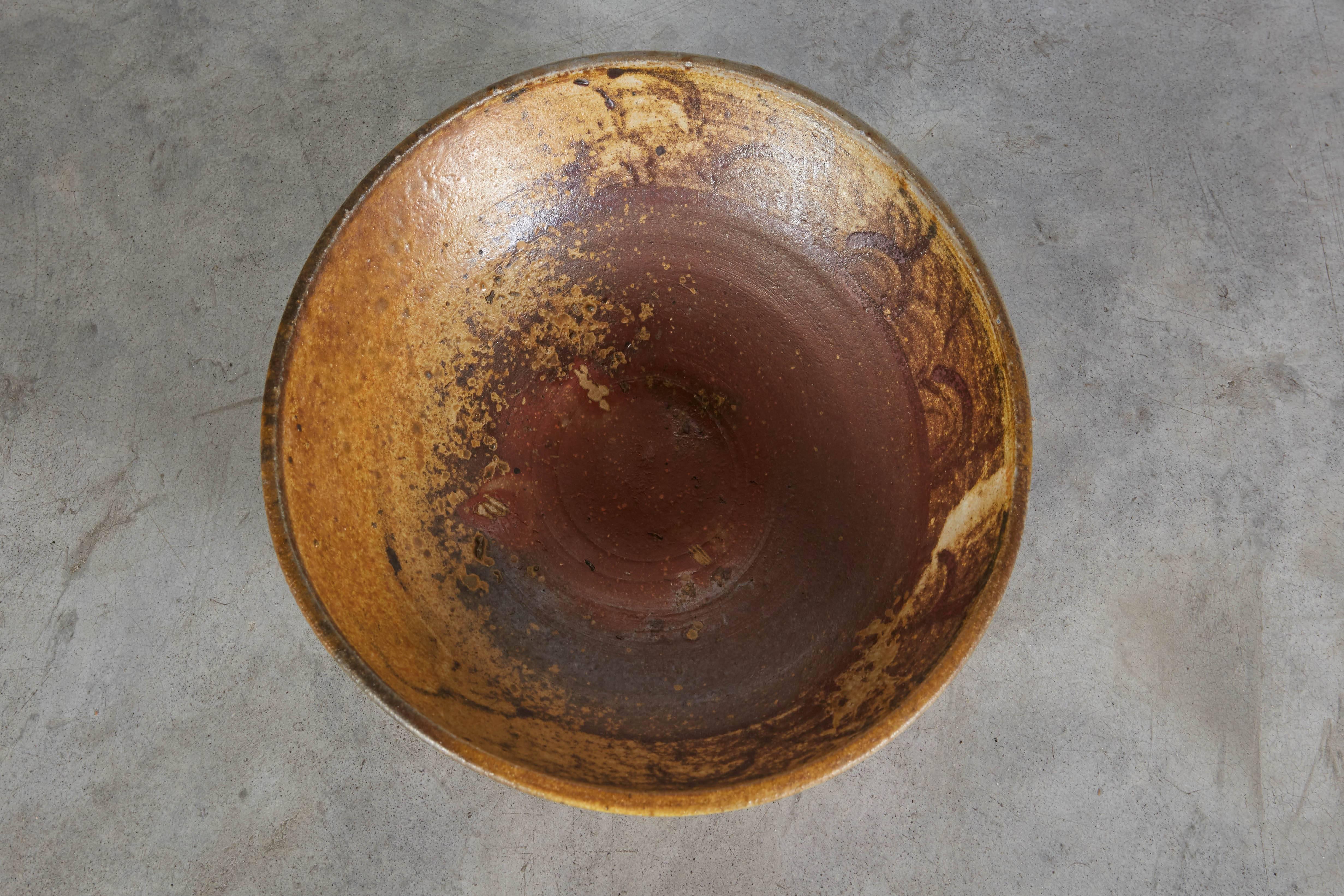Slow Fired Japanese Bizen Ware Bowls For Sale 2