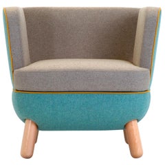 Sly Low Armchair by Italo Pertichini Multi-Color