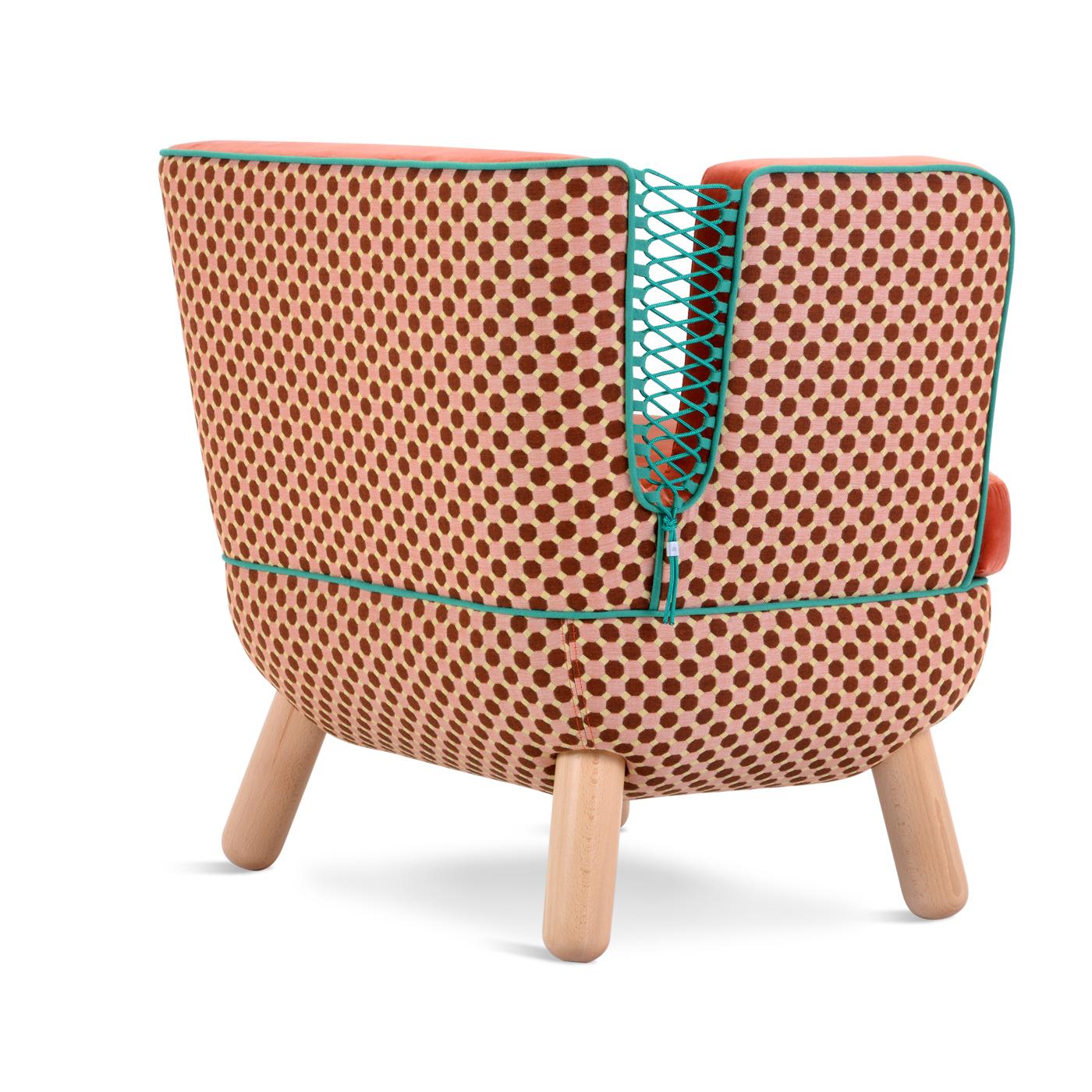 Italian Sly Low Armchair Rombi with Ropes by Italo Pertichini For Sale