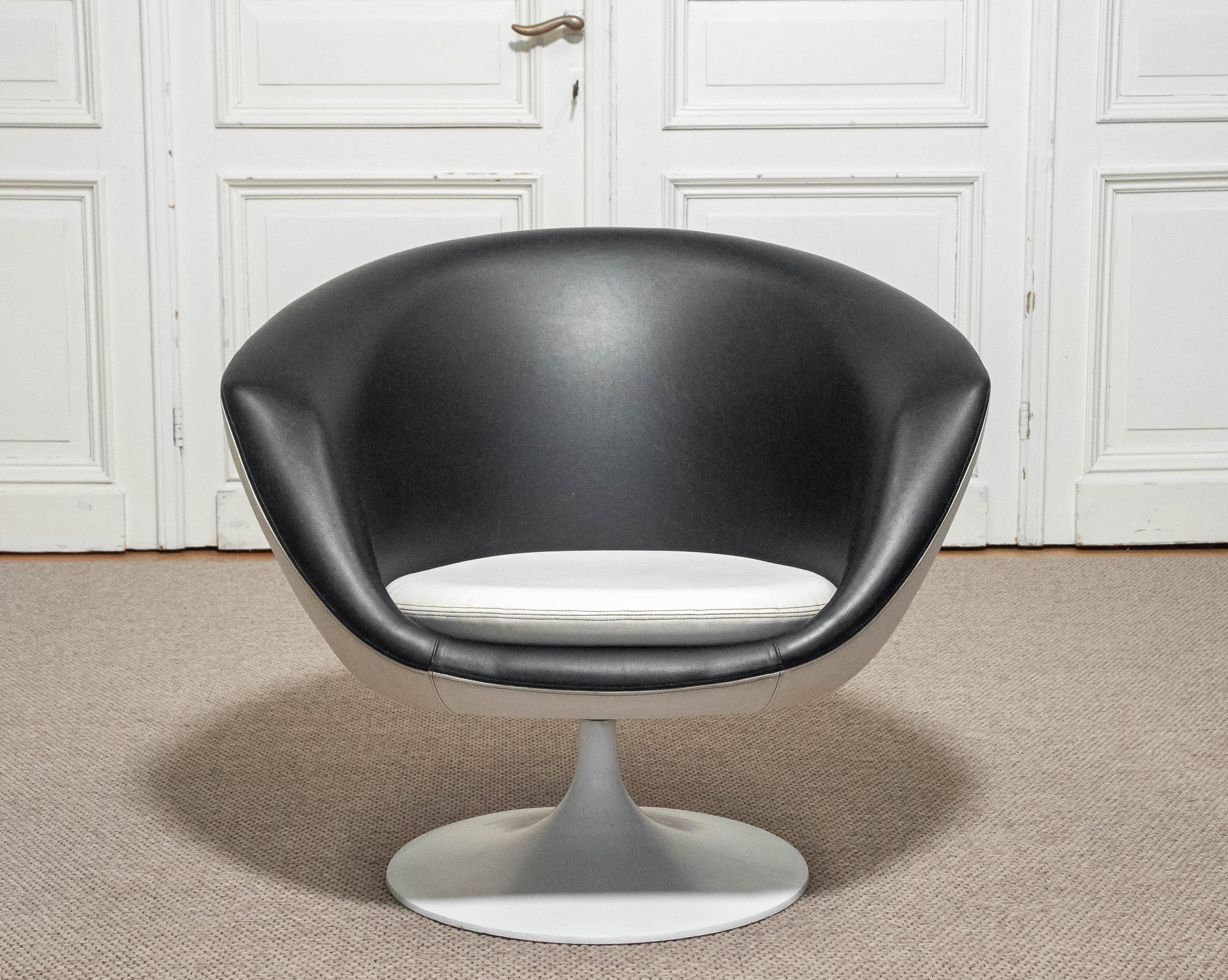 Suédois SM. Chaise longue pivotante Wincrantz 