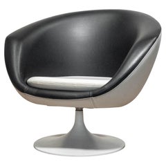 SM. Chaise longue pivotante Wincrantz "Mundo", Suède, 1970