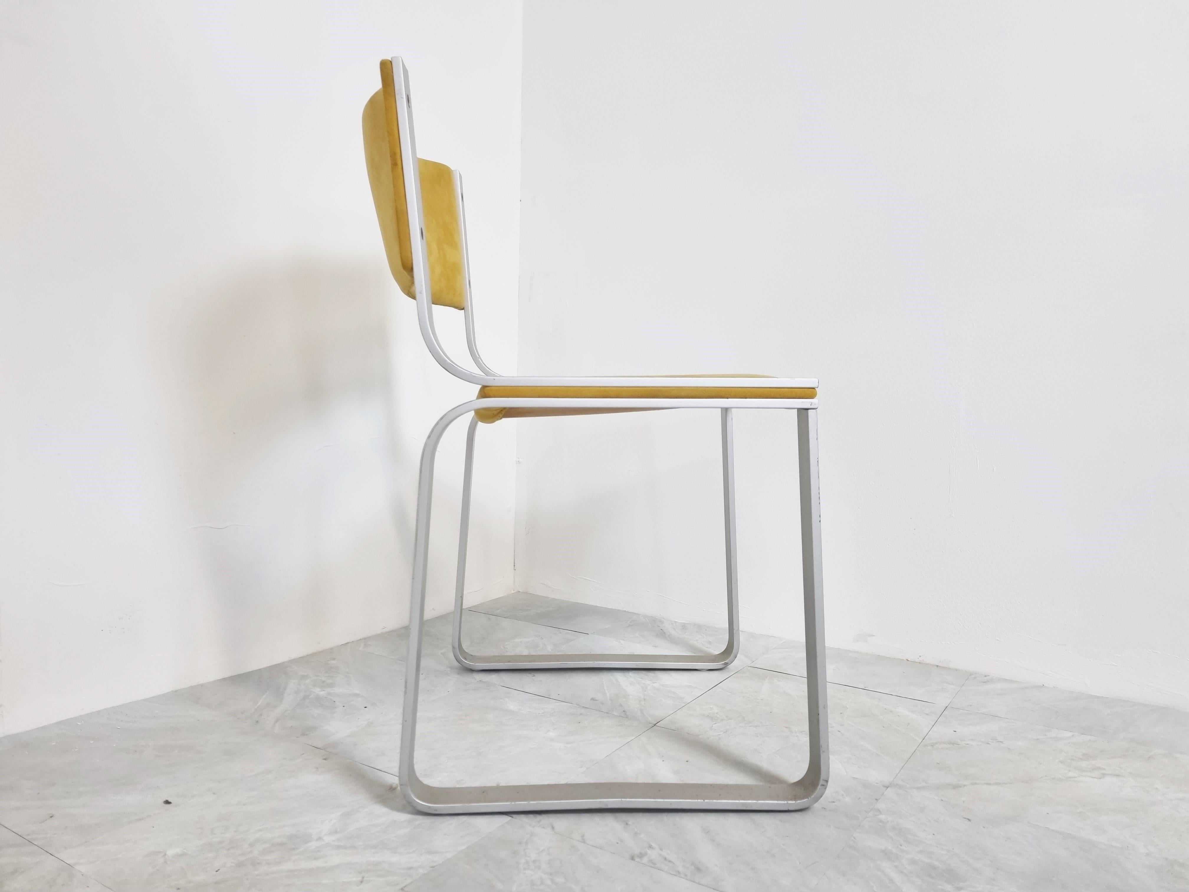 SM0301 Dining Chairs by Pierre Mazairac for Pastoe, 1970s '6 Pieces in Stock' 1