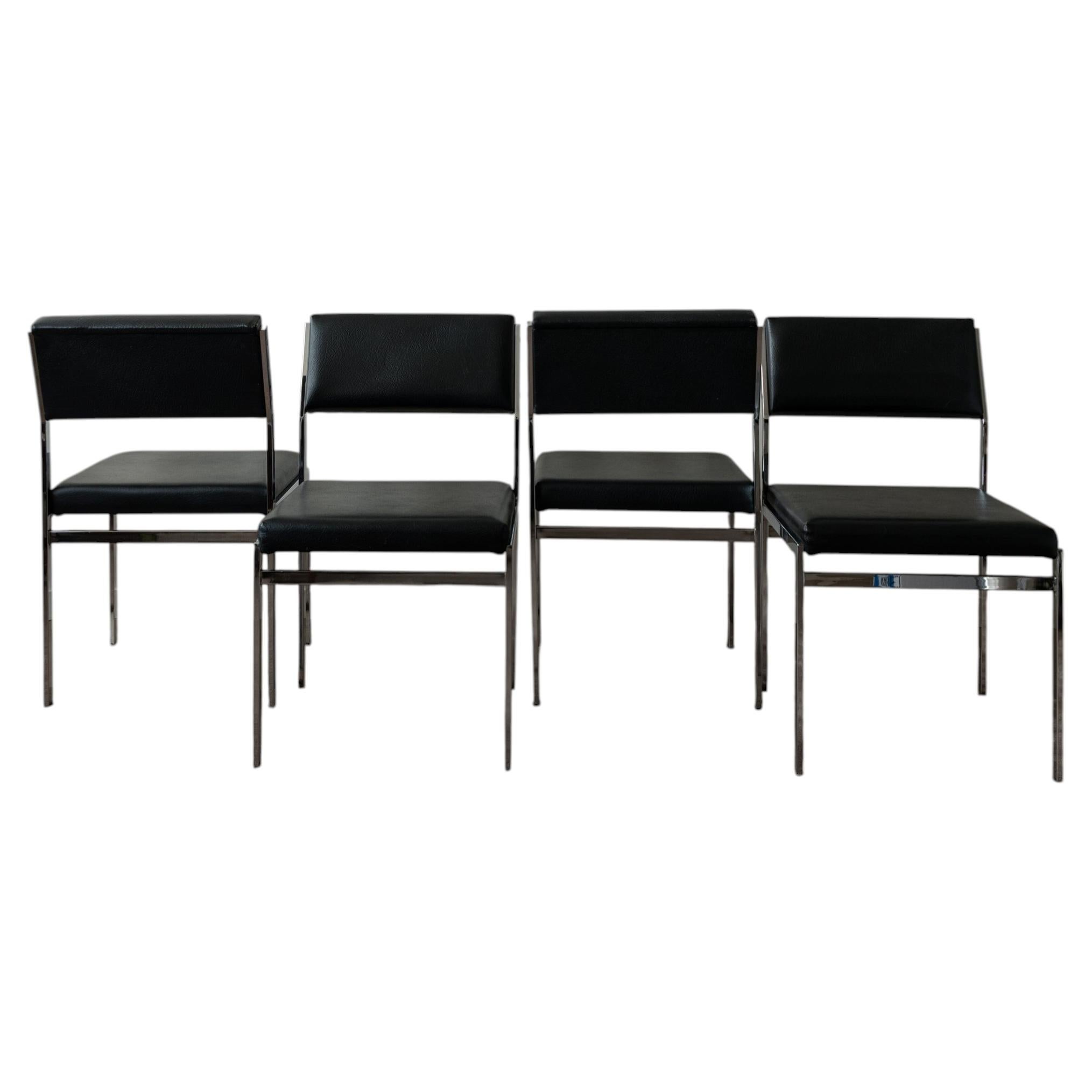 SM07 Dining Chairs by Cees Braakman for Pastoe, Dutch Modernist, 1960s