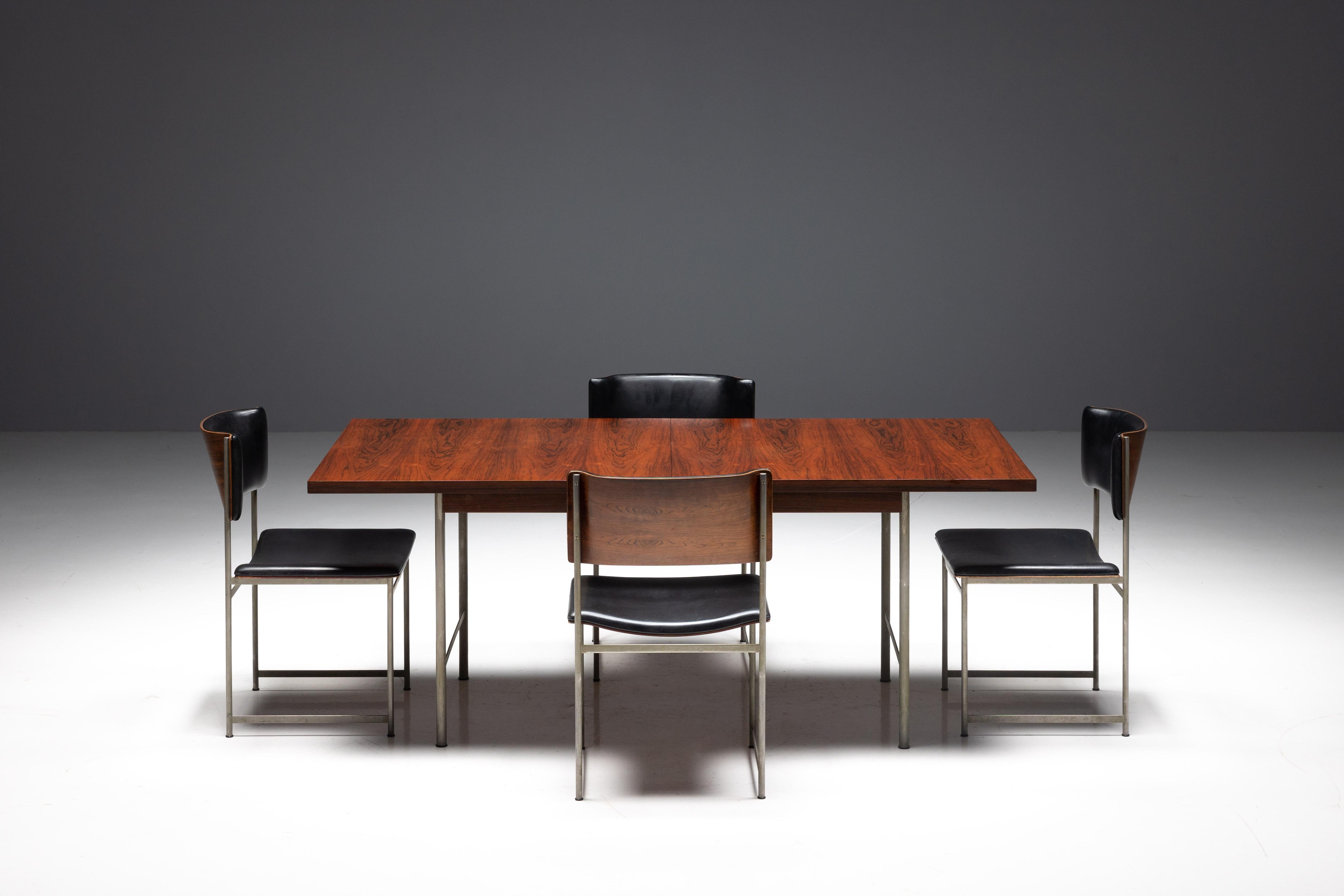 Mid-20th Century SM08 Dining Table by Cees Braakman for Pastoe, Netherlands, 1960s