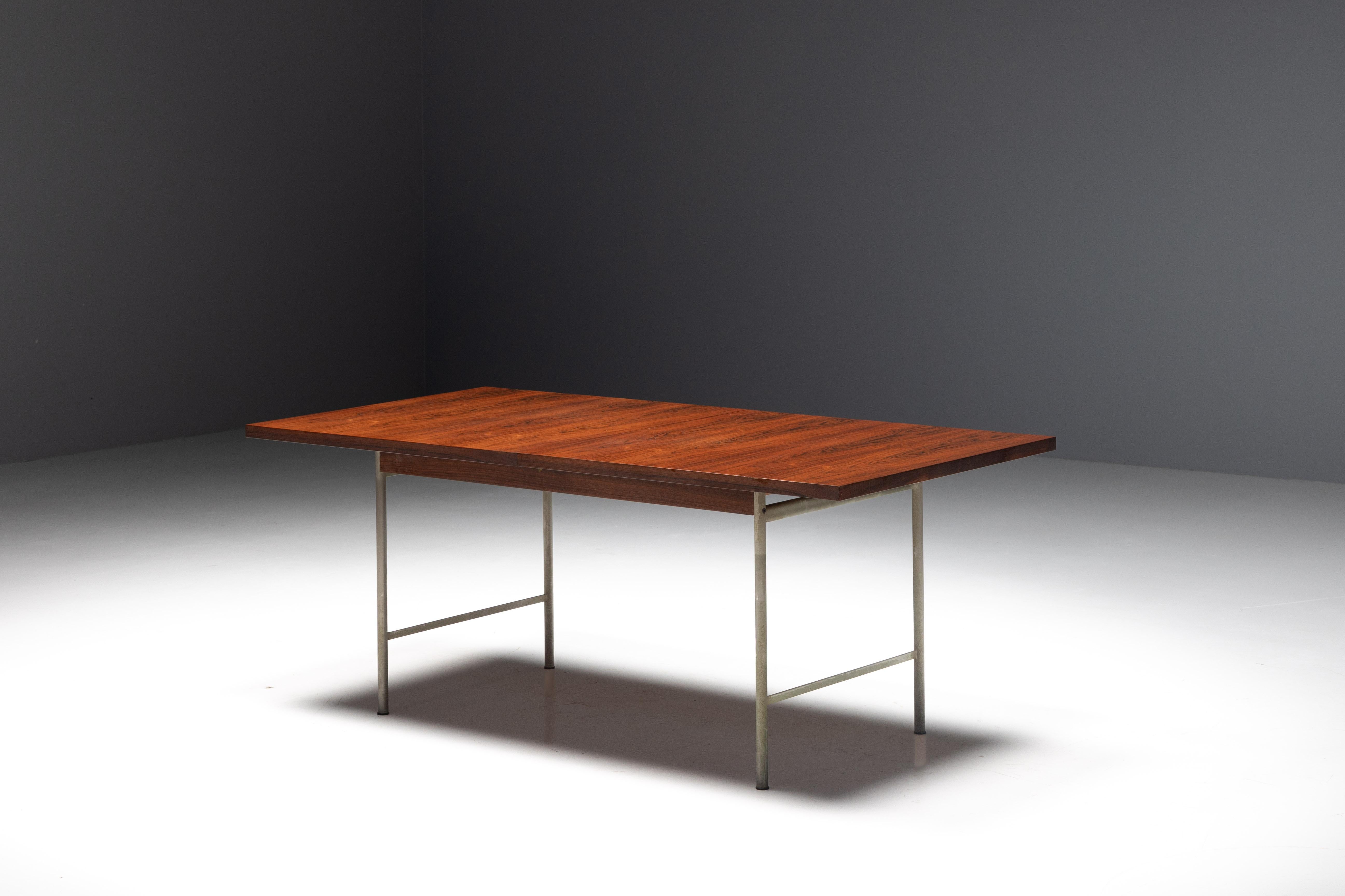 Metal SM08 Dining Table by Cees Braakman for Pastoe, Netherlands, 1960s