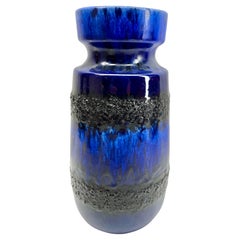 Vaso piccolo Cobalt Bleu 'Scheurich, modello 242-22 W-Germania, anni '60
