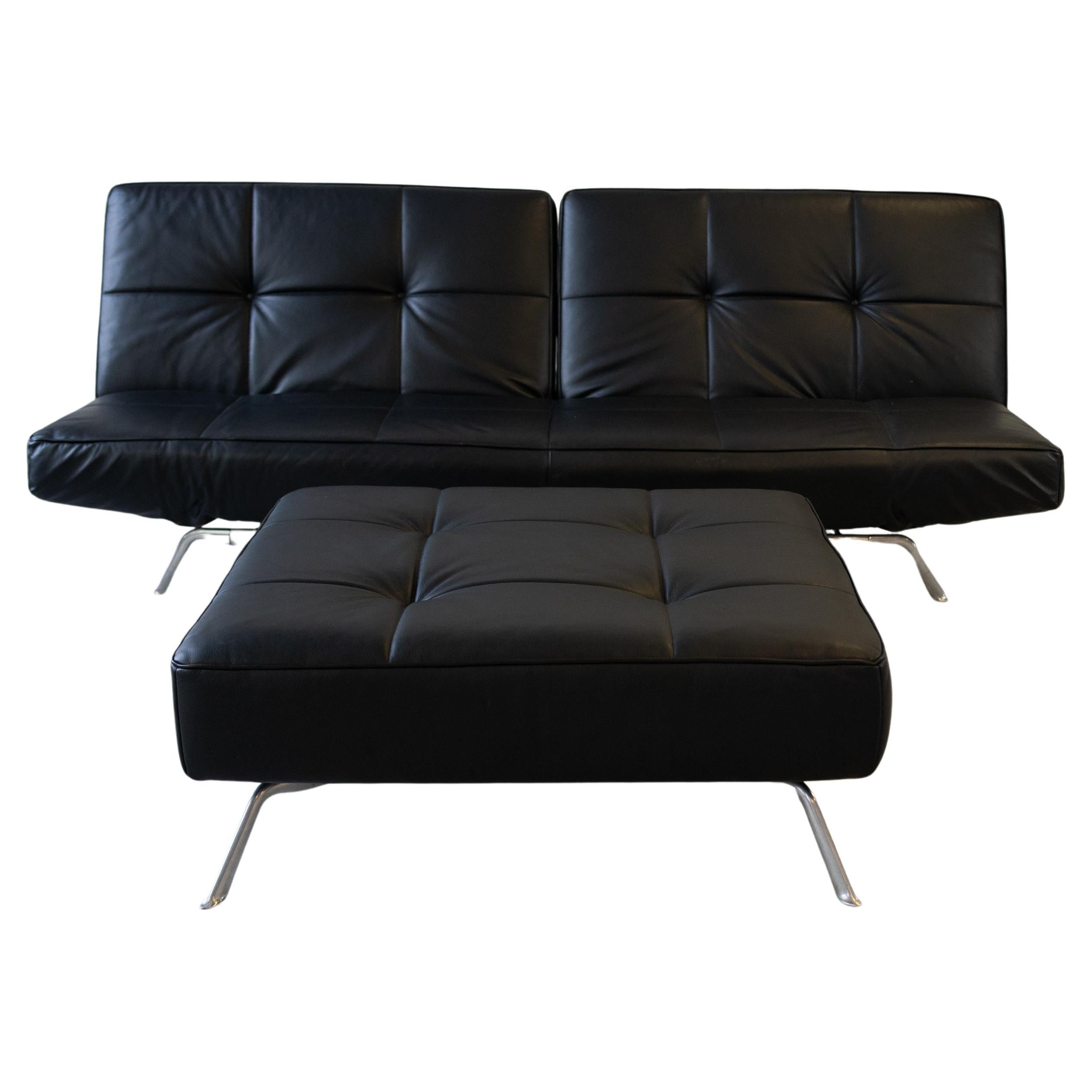 Smala sofa with pouf by Pascal Mourgue,  for Ligne Roset For Sale
