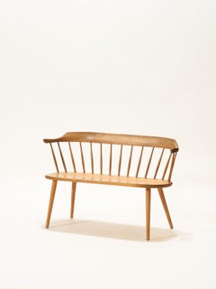 "Småland" Bench by Yngve Ekström for Stolab, Sweden, 1960s