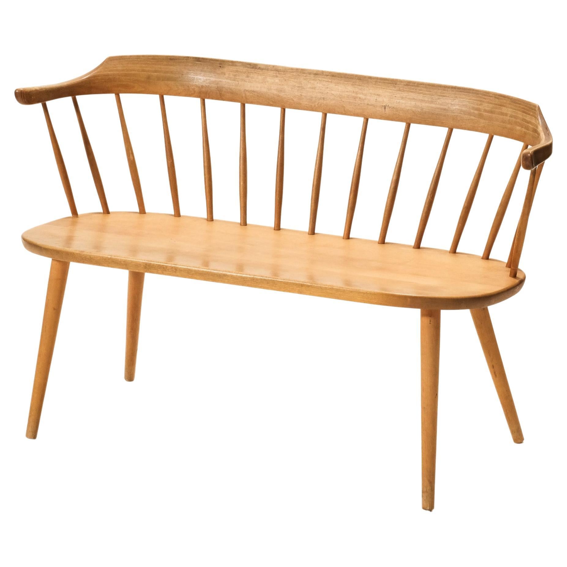 "Småland" Bench by Yngve Ekström for Stolab, Sweden, 1960s