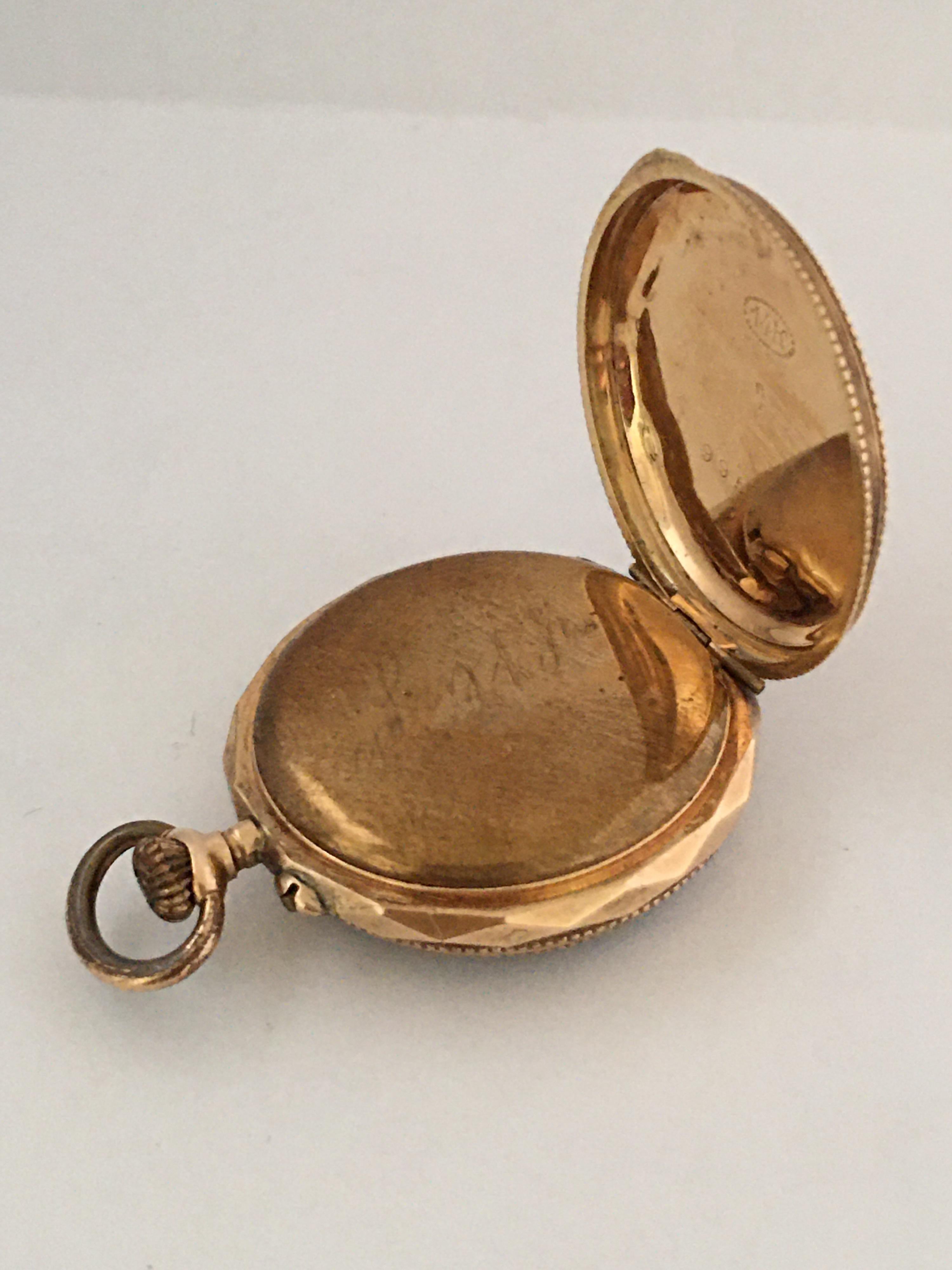 1900’s pocket watch with fob
