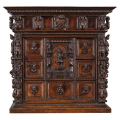 Small 16th Century Genoan Cabinet called "Stipo"