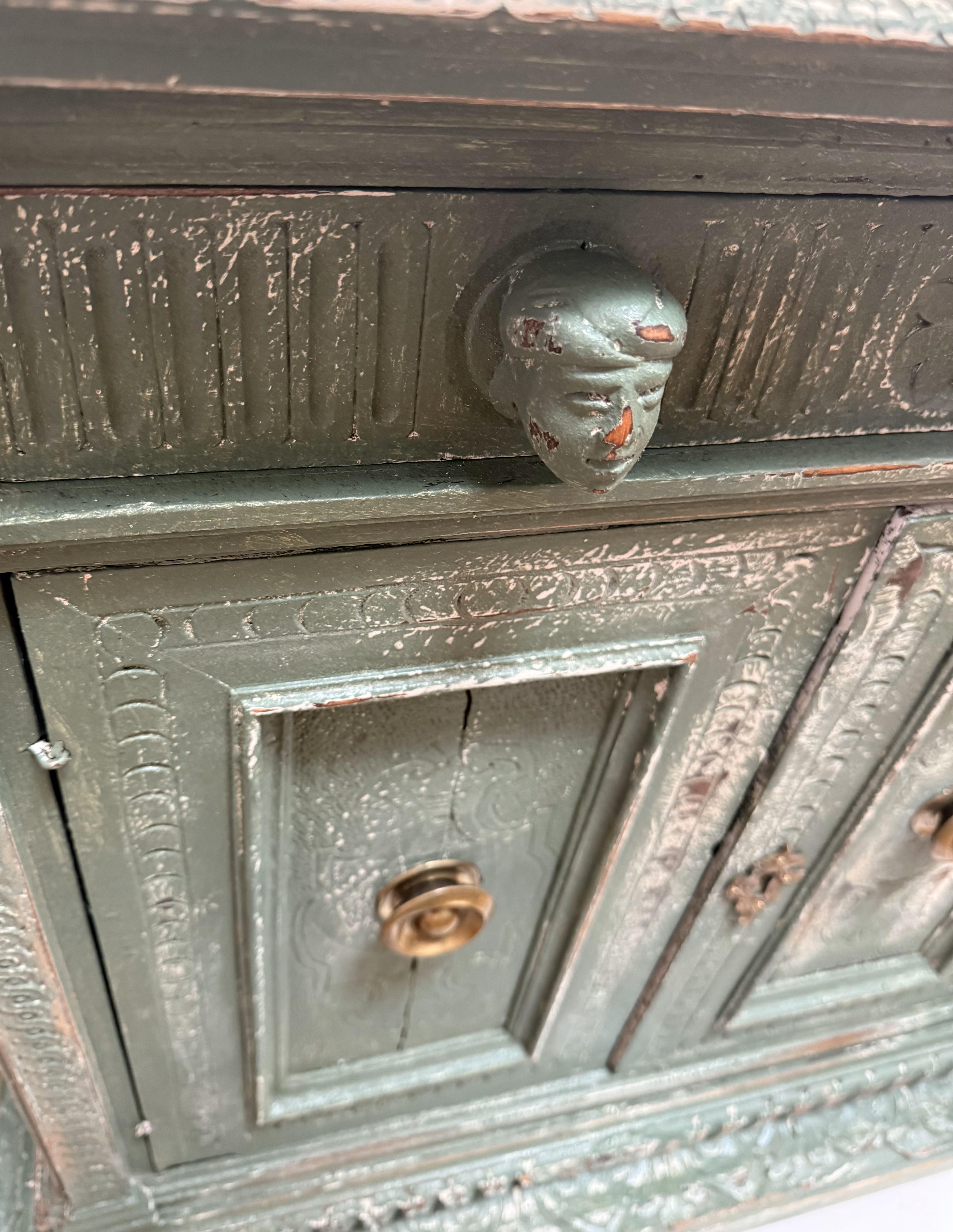 Small 17th Century Italian Renaissance Credenza For Sale 3