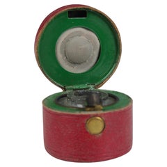 Antique Small 1820s Travel Inkwell, France