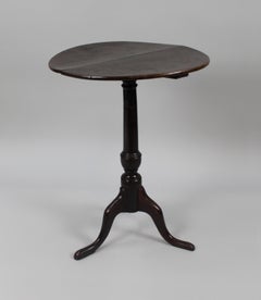 Small 18th Century Georgian Oak Tripod Table