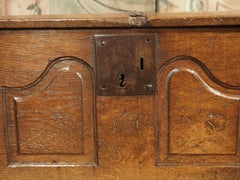 Small 18th Century French Oak Trunk from Normandy