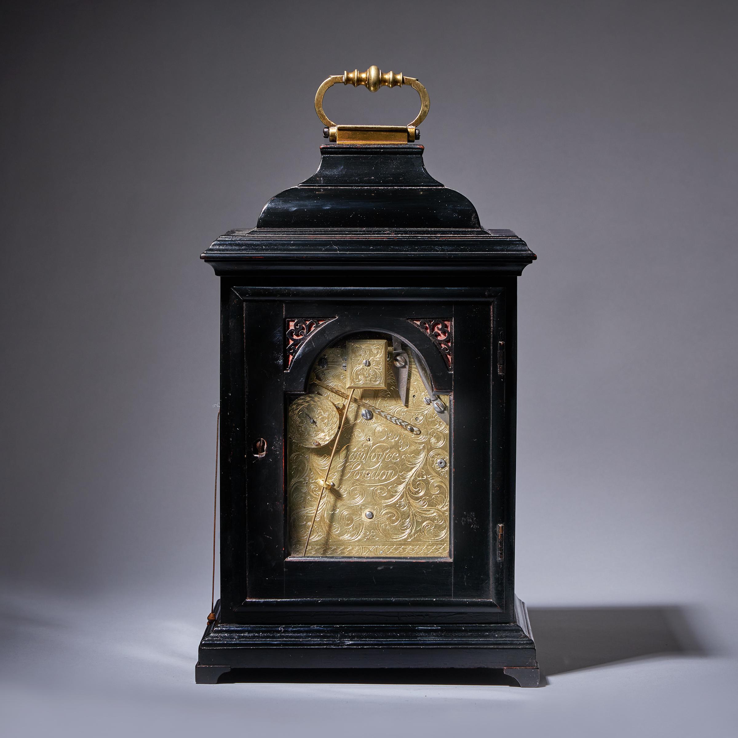 Small 18th Century George I Period Table Clock by Gamaliel Voyce, c.1725 In Good Condition In Oxfordshire, United Kingdom