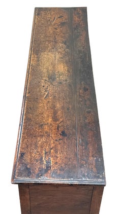 Georgian 18th Century Small Oak Dresser Base