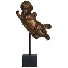 Small 18th Century, Italian Baroque Angel Small 18th Century, Italian Baroque Angel
