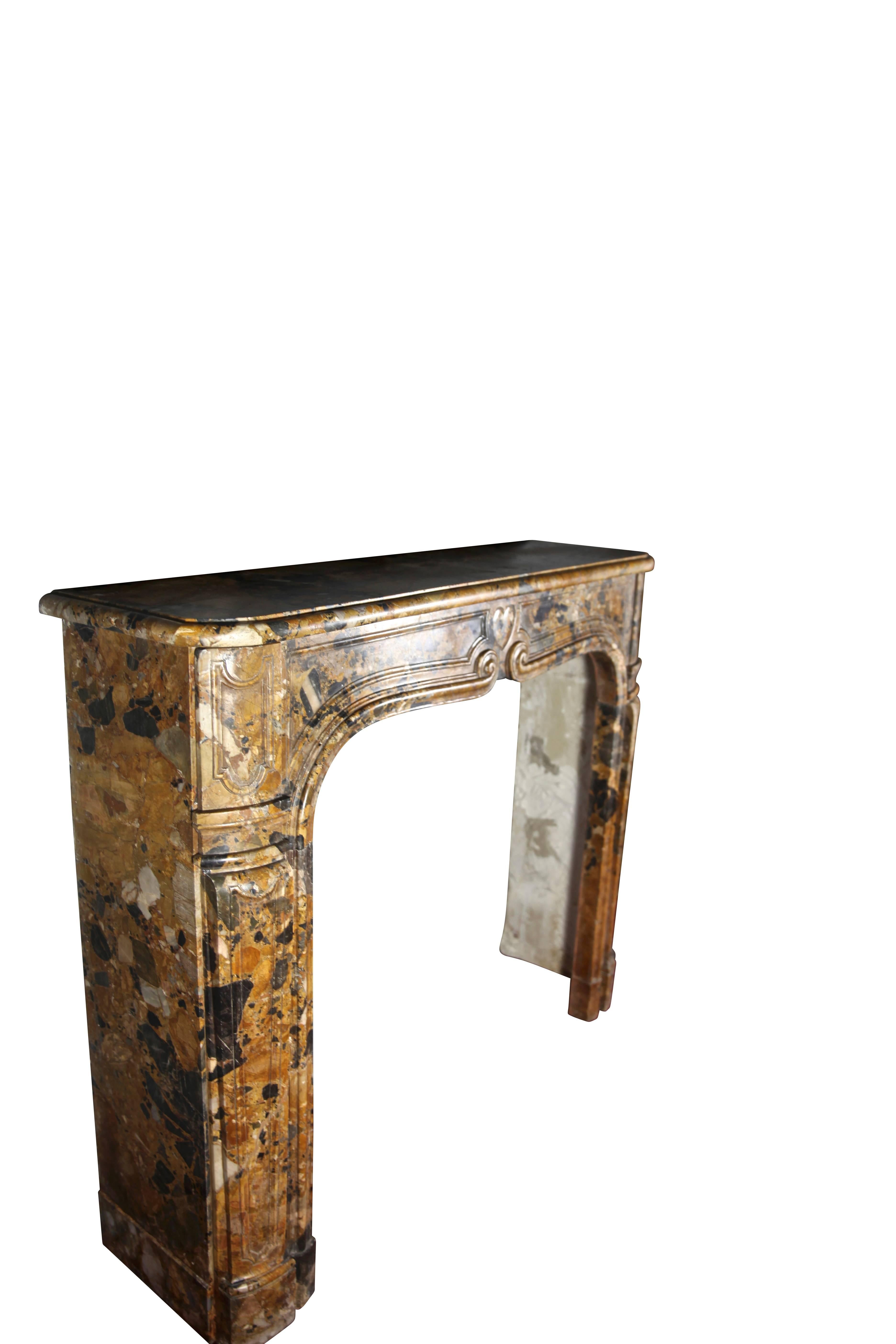 italian antique fireplace mantel