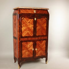 Small 18th Century Louis XV Fall Front Kingwood Secretaire
