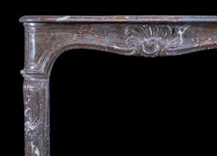 Small 18th Century Louis XV Marble Fireplace