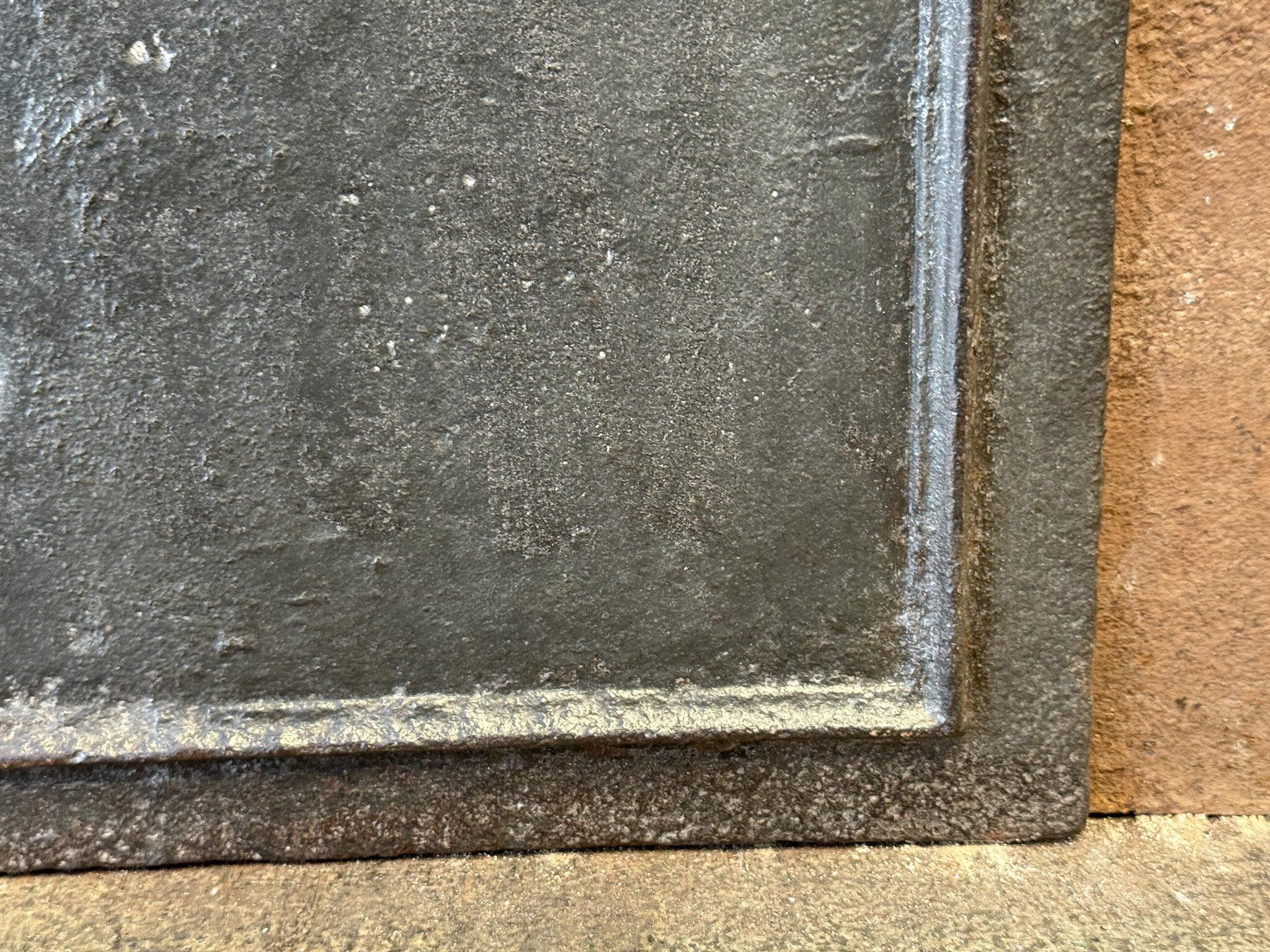 18th Century and Earlier Small 18th Century Louis XV Period Fireback / Backsplash For Sale