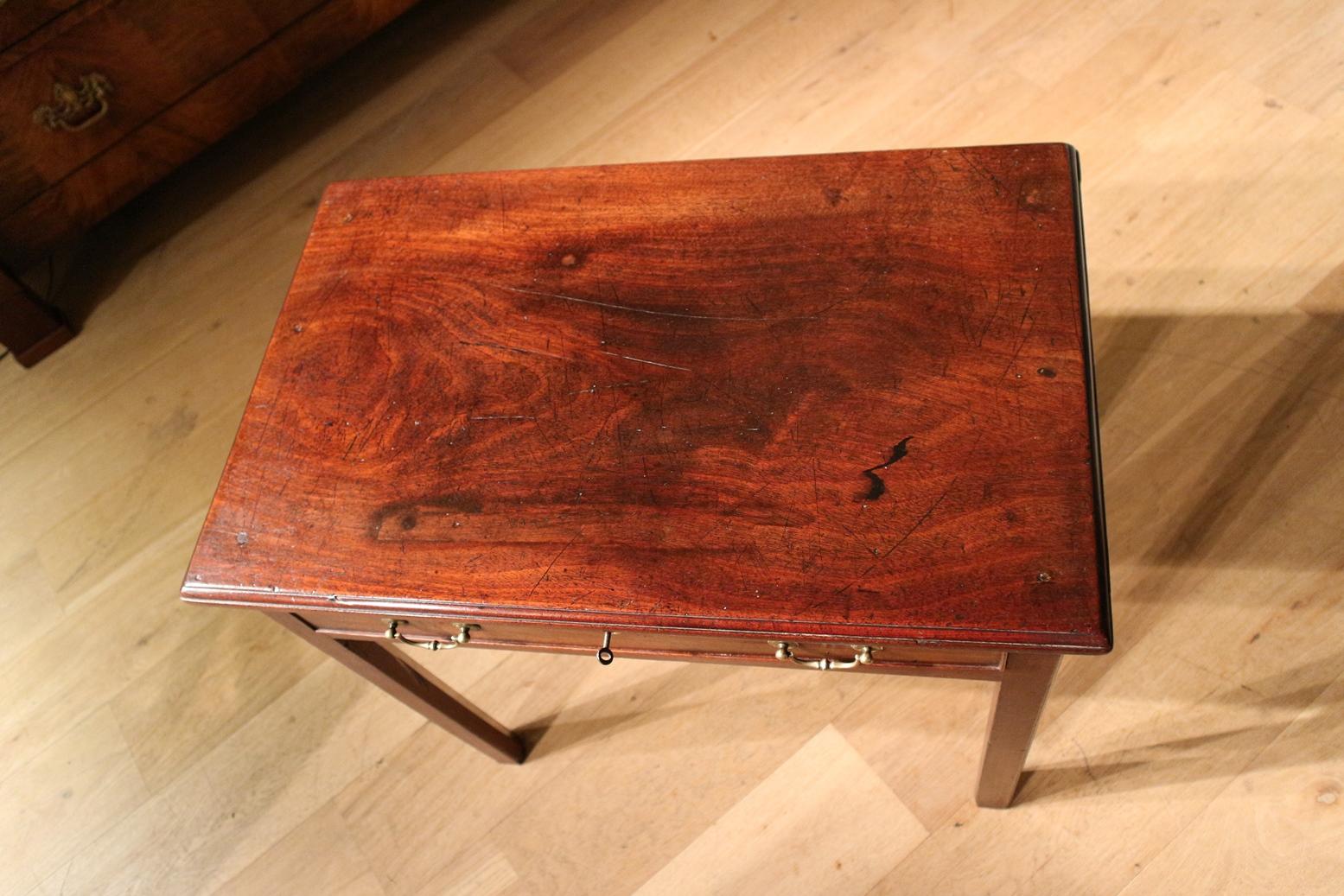 Small 18th Century Mahogany Side Table 2